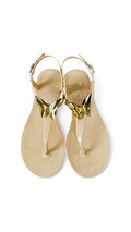 ALIANA Nude Gel Beach Sandals